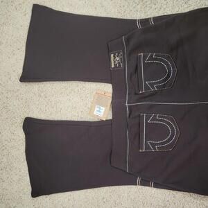 NWT True Religion Pull-On Flare Jeans Red Anniversary 2XL